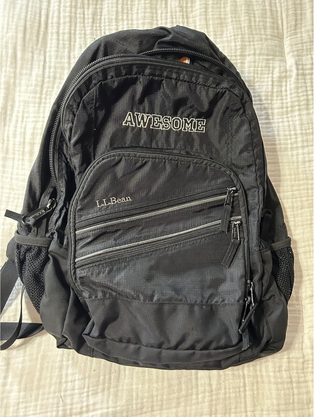 LL Bean Super Deluxe Backpack Bookbag